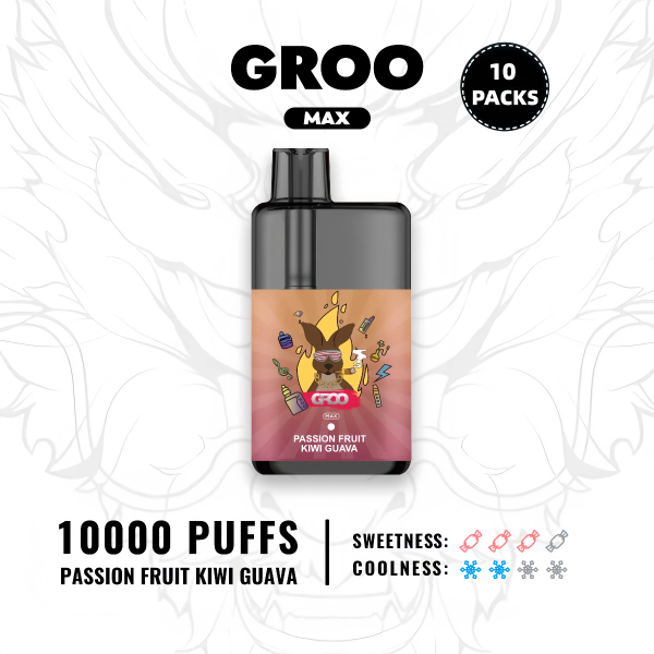 GROO MAX PASSION FRUIT KIWI GUAVA