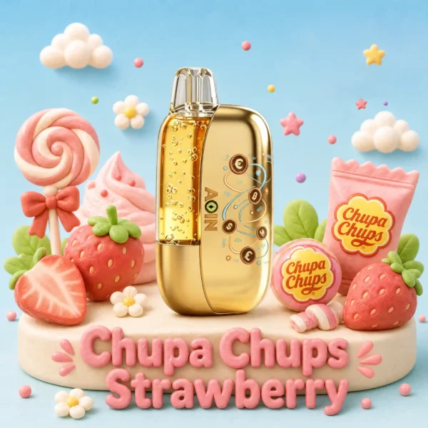 AOIN 35K Disposable Vape - Pure Strawberry Gold Edition | 35000 Puffs